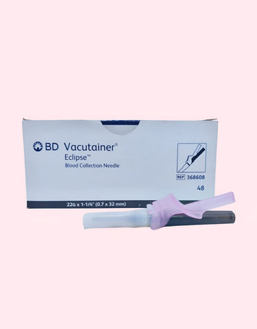 BD Vacutainer Eclipse Blood Collection Needle 22G Ref – 368608 (Pack of 48)